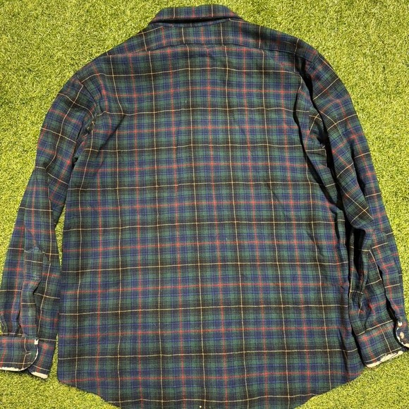 Vintage Pendleton Shirt Adult L Maclennan Tartan Plaid Virgin Wool Outdoors Mens - Picture 6 of 6